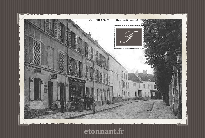 Carte postale ancienne : Drancy