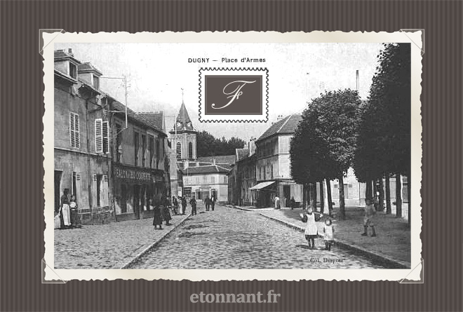 Carte postale ancienne : Dugny