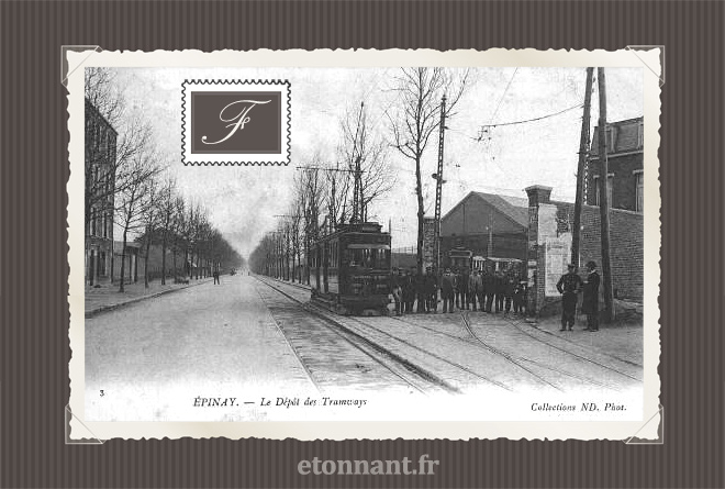 Carte postale ancienne de Épinay-sur-Seine (93 Seine-Saint-Denis)
