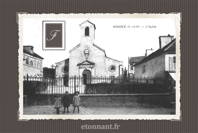 Carte postale ancienne : Gagny