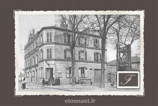 Carte postale ancienne : La Courneuve