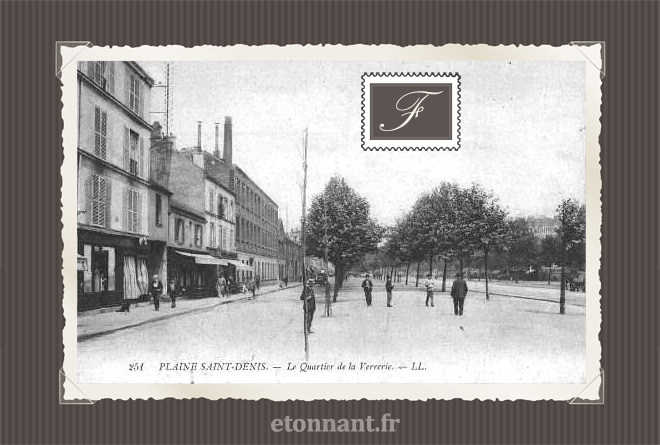 Carte postale ancienne : La Plaine Saint-Denis