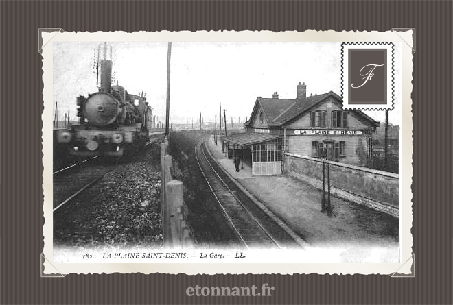 Carte postale ancienne : La Plaine Saint-Denis