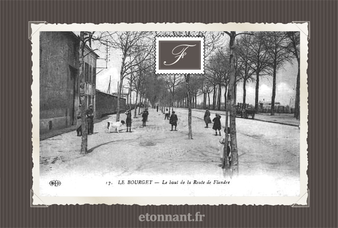 Carte postale ancienne : Le Bourget