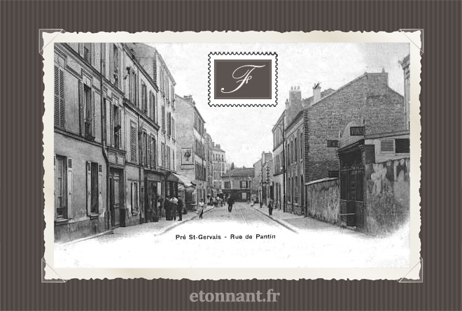 Carte postale ancienne : Le Pré-Saint-Gervais