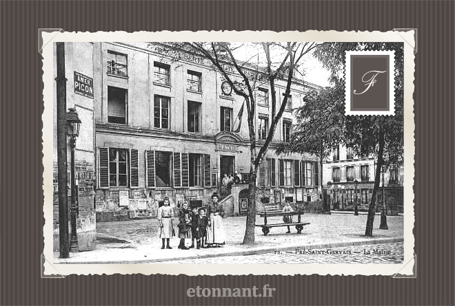 Carte postale ancienne : Le Pré-Saint-Gervais