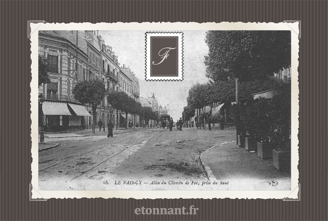 Carte postale ancienne : Le Raincy
