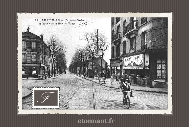 Carte postale ancienne : Les Lilas