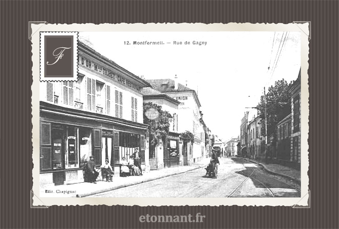 Carte postale ancienne : Montfermeil