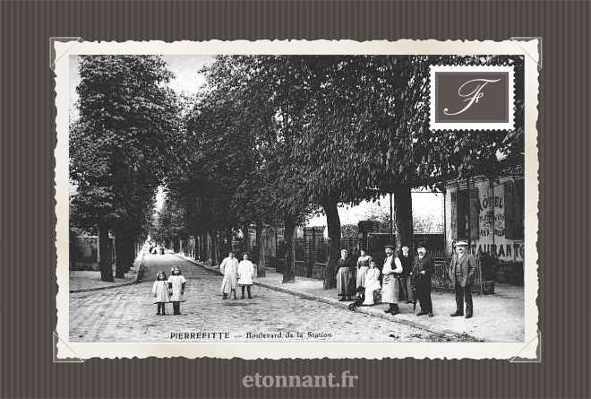 Carte postale ancienne : Pierrefitte-sur-Seine