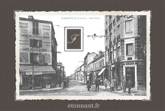 Carte postale ancienne : Romainville