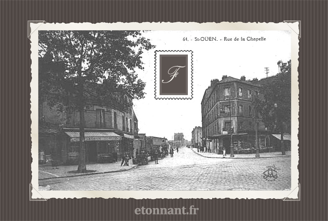 Carte postale ancienne de Saint-Ouen (93 Seine-Saint-Denis)