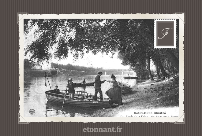 Carte postale ancienne de Saint-Ouen (93 Seine-Saint-Denis)
