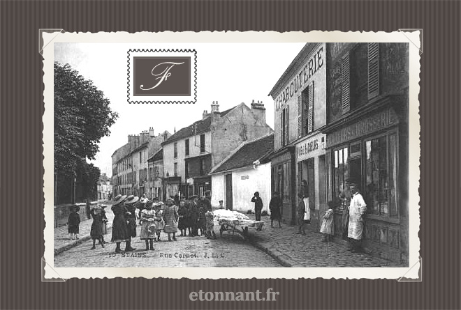 Carte postale ancienne : Stains