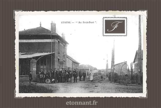 Carte postale ancienne : Stains