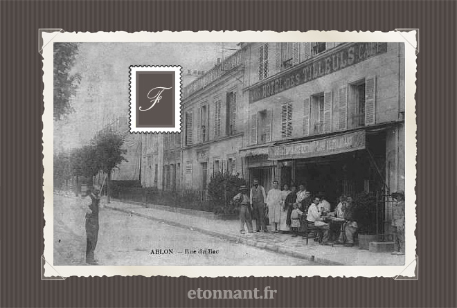 Carte postale ancienne : Ablon-sur-Seine