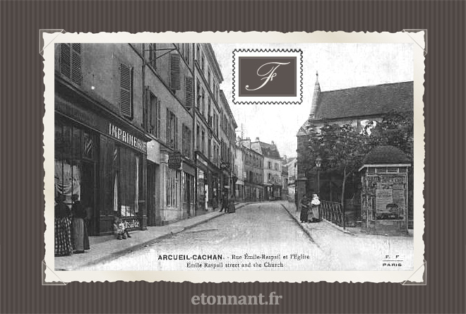 Carte postale ancienne : Arcueil