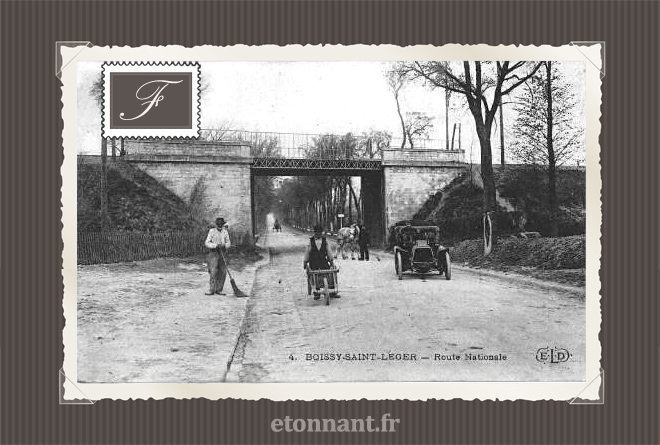 Carte postale ancienne : Boissy-Saint-Léger