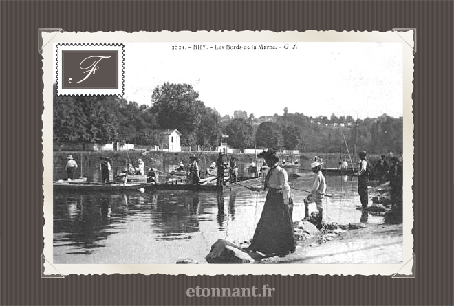 Carte postale ancienne : Bry-sur-Marne