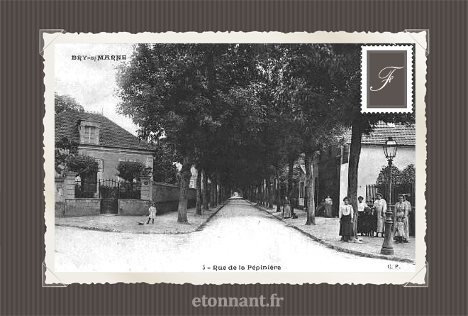 Carte postale ancienne : Bry-sur-Marne