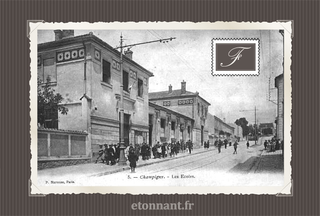 Carte postale ancienne : Champigny-sur-Marne