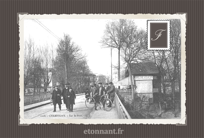 Carte postale ancienne : Champigny-sur-Marne