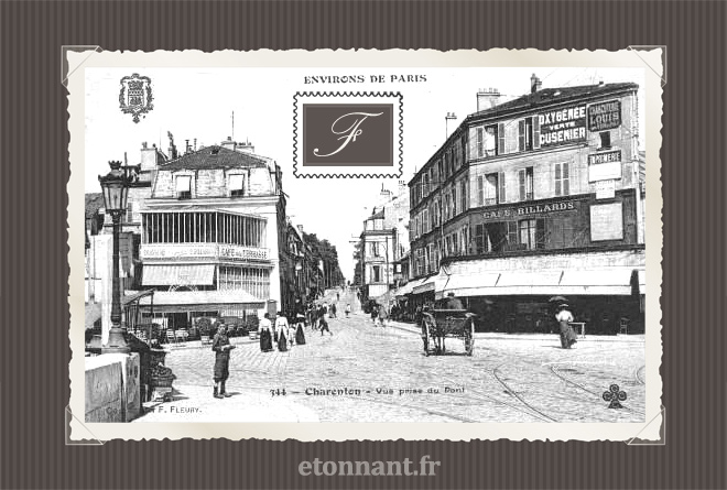 Carte postale ancienne : Charenton-le-Pont