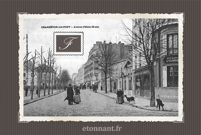 Carte postale ancienne : Charenton-le-Pont