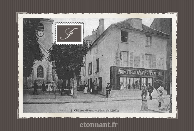Carte postale ancienne : Chennevières-sur-Marne