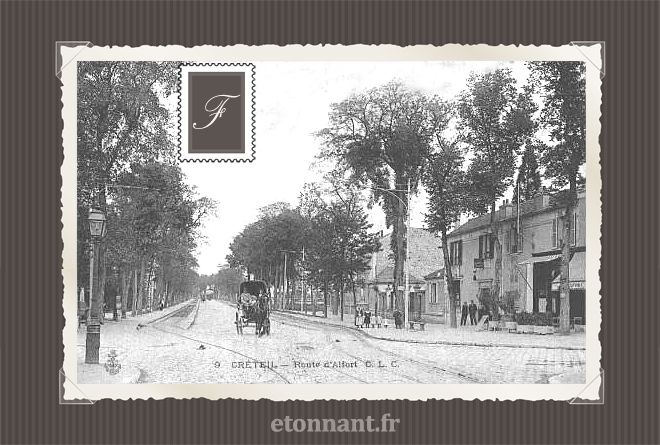 Carte postale ancienne de Créteil (94 Val-de-Marne)