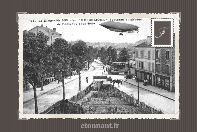 Carte postale ancienne de Fontenay-sous-Bois (94 Val-de-Marne)