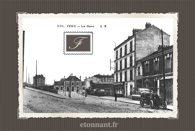 Carte postale ancienne de Ivry-sur-Seine (94 Val-de-Marne)