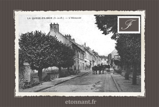 Carte postale ancienne : La Queue-en-Brie