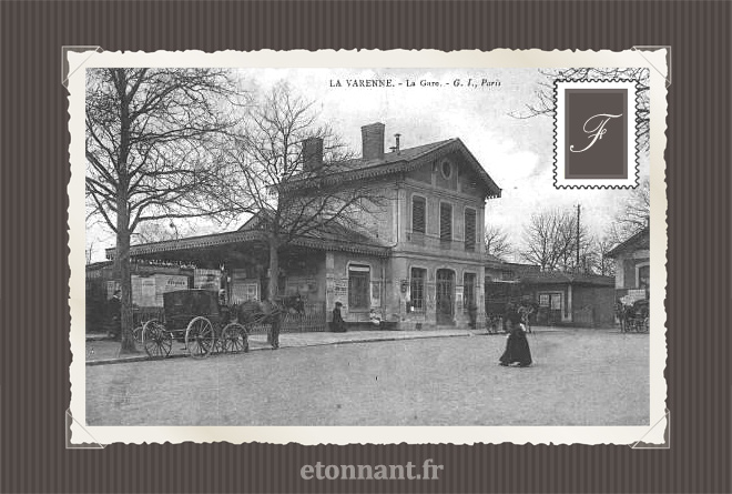 Carte postale ancienne : La Varenne Saint-Hilaire