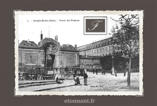 Carte postale ancienne de Le Kremlin-Bicêtre (94 Val-de-Marne)