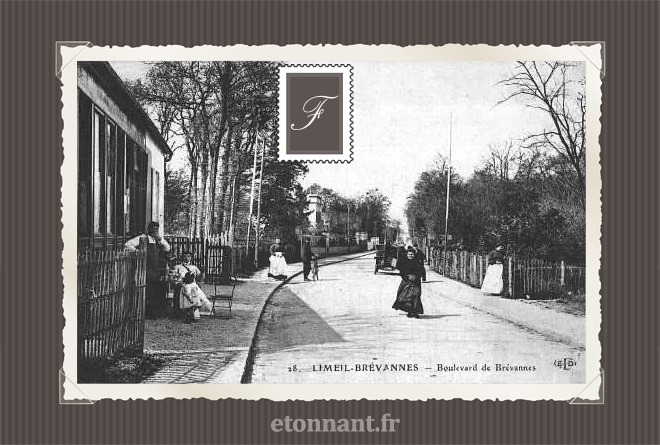 Carte postale ancienne de Limeil-Brévannes (94 Val-de-Marne)