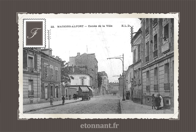 Carte postale ancienne de Maisons-Alfort (94 Val-de-Marne)