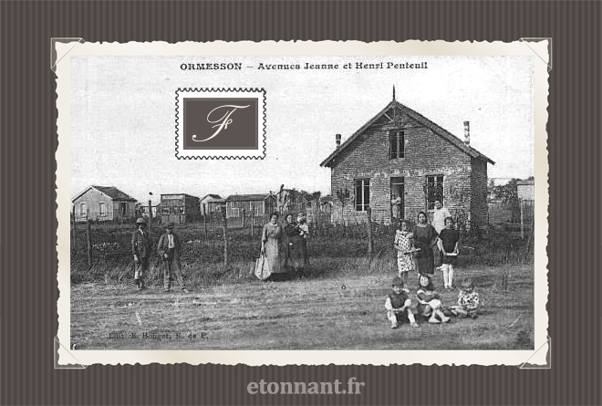 Carte postale ancienne : Ormesson-sur-Marne