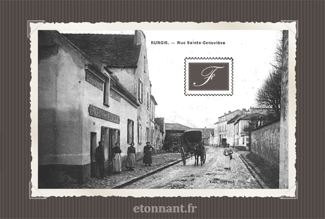 Carte postale ancienne : Rungis
