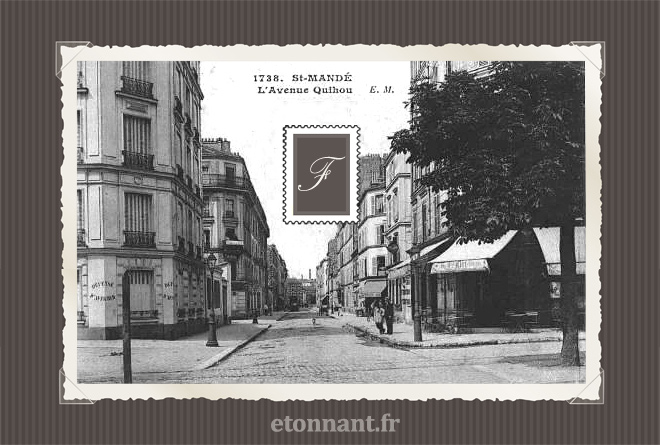 Carte postale ancienne : Saint-Mandé