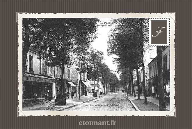 Carte postale ancienne de Saint-Maur-des-Fossés (94 Val-de-Marne)