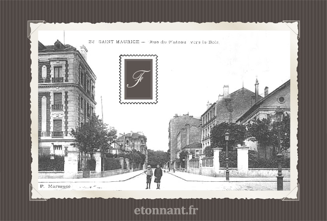 Carte postale ancienne : Saint-Maurice