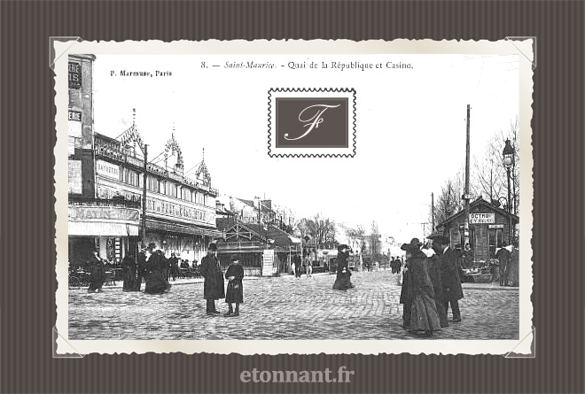 Carte postale ancienne : Saint-Maurice