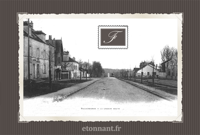 Carte postale ancienne : Villecresnes
