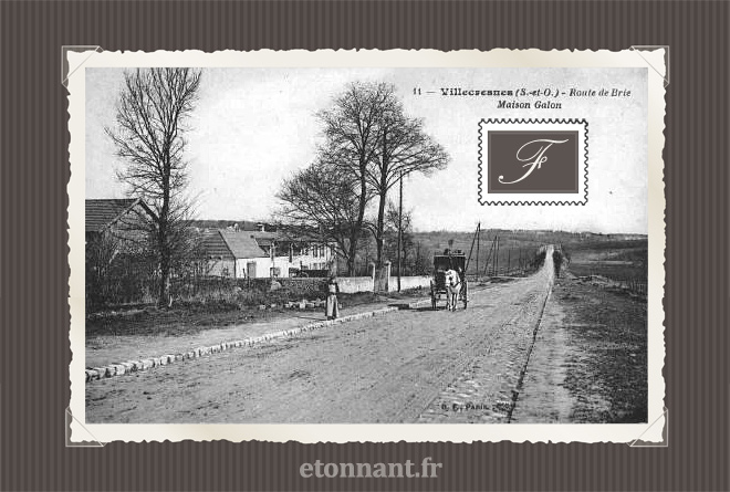 Carte postale ancienne : Villecresnes