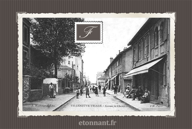 Carte postale ancienne : Villeneuve-le-Roi