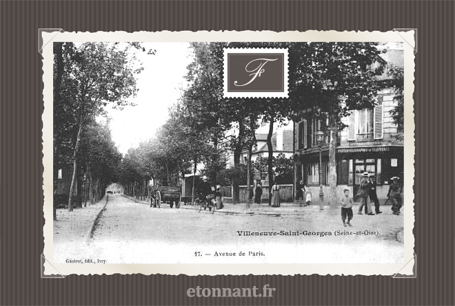 Carte postale ancienne : Villeneuve-Saint-Georges