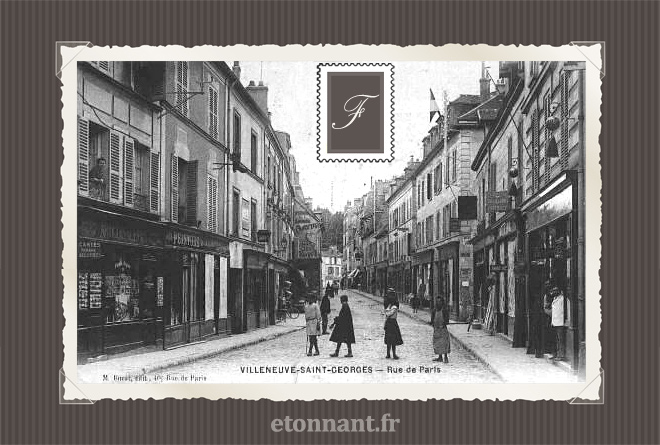 Carte postale ancienne : Villeneuve-Saint-Georges