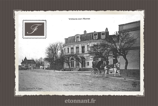 Carte postale ancienne : Villiers-sur-Marne