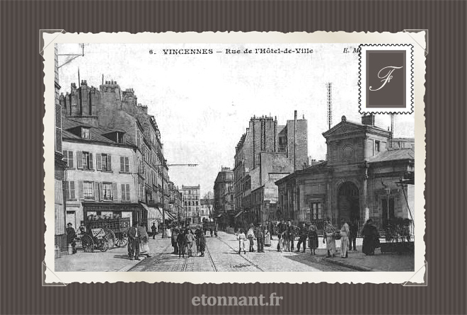 Carte postale ancienne de Vincennes (94 Val-de-Marne)